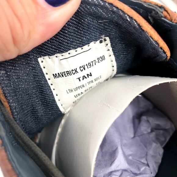 HAWKER RYE Men's Maverick Oxford Shoes 12 Brown Lace Up Leather Stitchfix NWOB - Picture 9 of 9